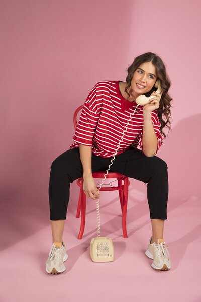Elm Valentina Stripe Sweat-shop-by-style-Hello Cyril.
