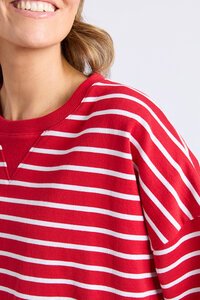 Elm Valentina Stripe Sweat
