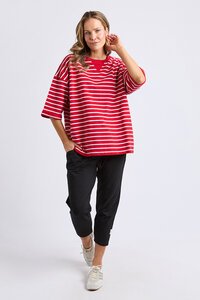 Elm Valentina Stripe Sweat