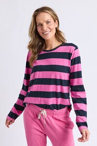 Elm Spritz Stripe Long Sleeve Tee