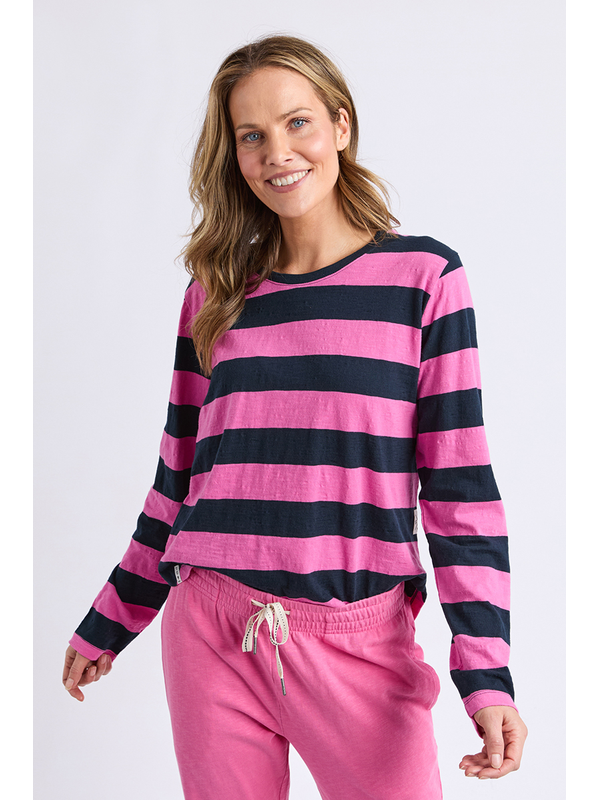 Elm Spritz Stripe Long Sleeve Tee