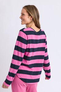 Elm Spritz Stripe Long Sleeve Tee
