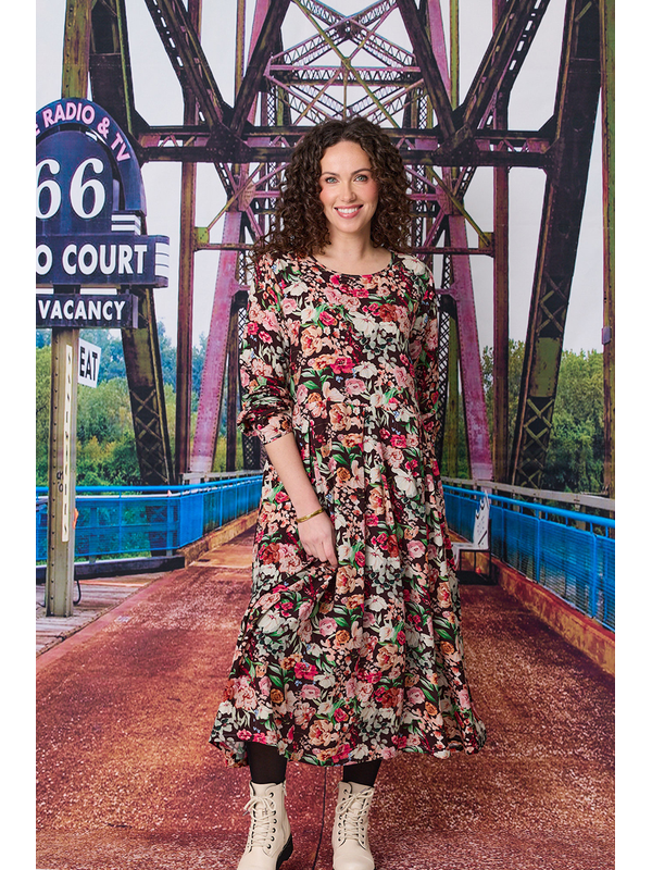 Classified Toulon Printed Dress