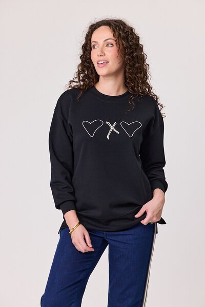 Classified Logo Sweatshirt-shop-by-style-Hello Cyril.