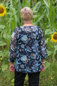 Memo Shirred Detail Top