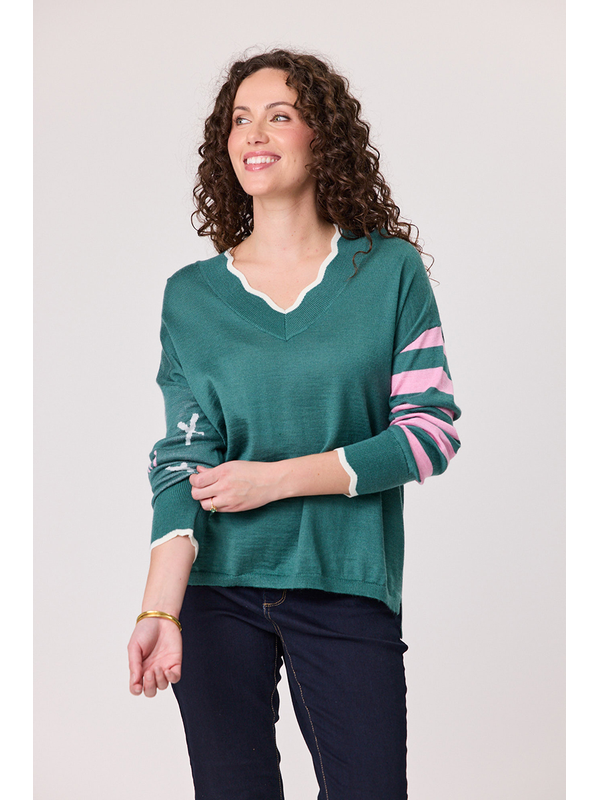 Classified Merino Blend Signature Jumper