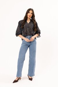 Leila + Luca Navy Dream Chance Top