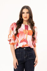 Seeking Lola Pink Peach Magnificent Top