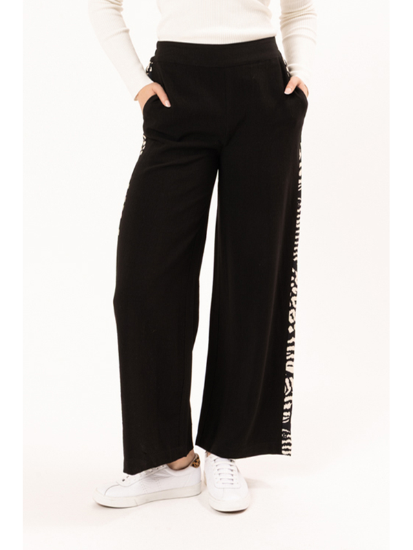Seeking Lola Bold Leopard Stripe Pant