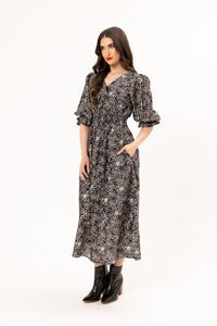 Seeking Lola Bold Floral Echo Dress