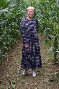 Memo Velveteen Dress