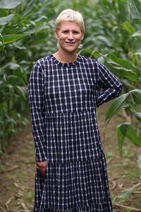 Memo Velveteen Dress