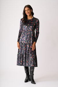 Memo Velveteen Dress