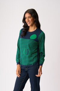 Memo Scoop The Spots & Stripes Jumper