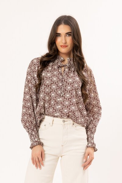 Leila + Luca Coffee Bean Encourage Top-hc-new-Hello Cyril.