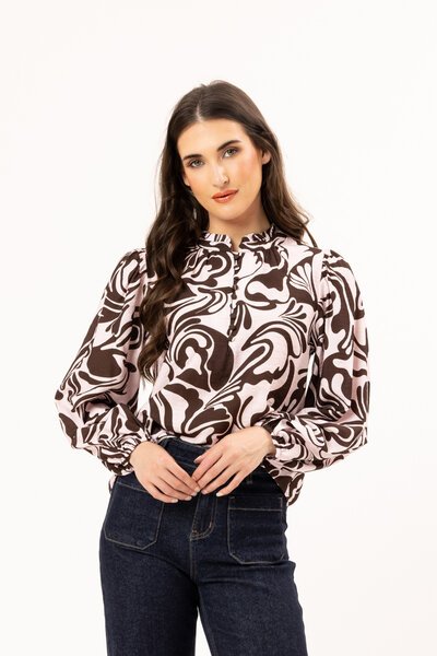 Leila + Luca S’mores Romance Blouse-hc-new-Hello Cyril.