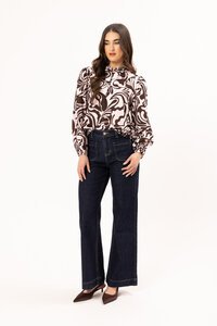 Leila + Luca S’mores Romance Blouse