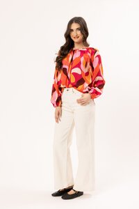 Seeking Lola Warm Vibes United Top