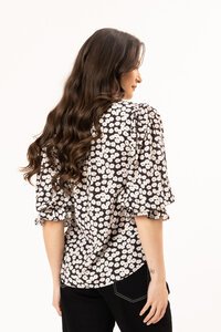 Seeking Lola Midnight Meadow Graceful Top