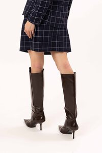 Seeking Lola Boutique Check Skirt