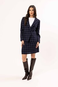 Seeking Lola Boutique Check Skirt