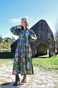 Coop Floral Flair Dress