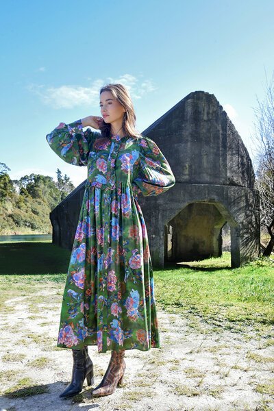 Coop Floral Flair Dress-hc-new-Hello Cyril.