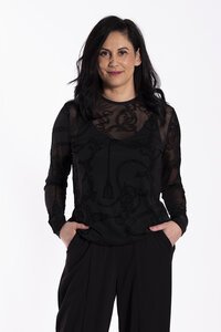 Jellicoe Non-Turtle Top Tassles & Chains Black