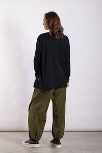 Deeanne Hobbs Pocket Drift Top Black