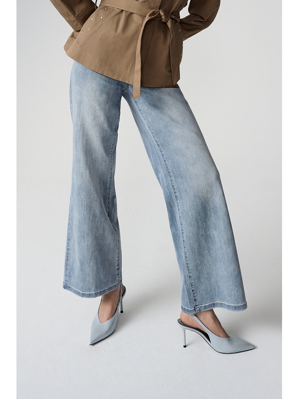Joseph Ribkoff Classic Wide-Leg Stretch Jean