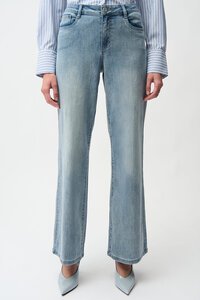 Joseph Ribkoff Classic Wide-Leg Stretch Jean