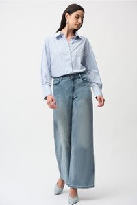 Joseph Ribkoff Classic Wide-Leg Stretch Jean