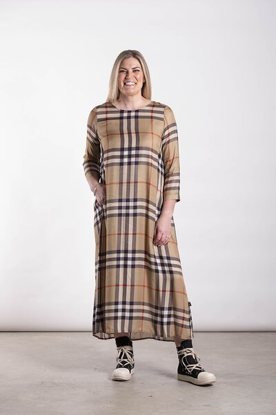 Deeanne Hobbs Menaka Dress Tan Square-shop-by-style-Hello Cyril.