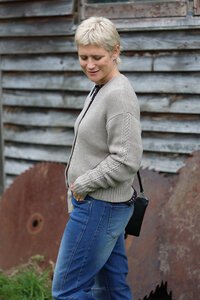 Memo Cable Knit Detail Cardigan