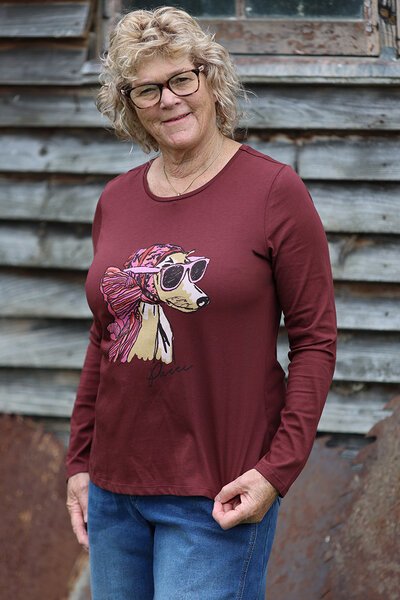 Foil Long Sleeve T-Shirt-shop-by-style-Hello Cyril.
