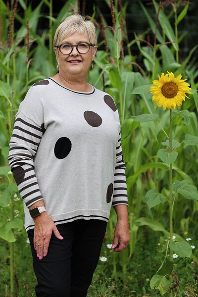 Oh Three Spots & Stripes Jumper-shop-by-style-Hello Cyril.