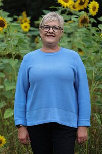 Foil Placket Detail Jumper