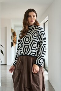 Foil Bee Bold Sweater