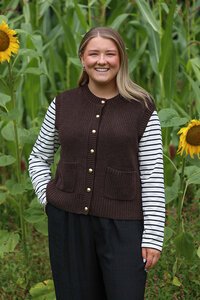 Foil Striped Long Sleeve T-Shirt