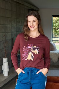 Foil Long Sleeve T-Shirt