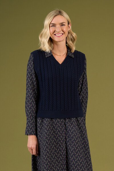 Charlie Jane Arthurs Pass Vest-vassalli-loft-wide-leg-pant-Hello Cyril.