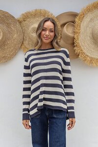 Miss Marlow Transeasonal Stripe Knit