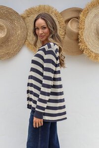 Miss Marlow Transeasonal Stripe Knit