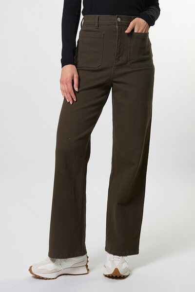 Stella + Gemma Dina Long Pants-stella-+-gemma-stripe-shirt-Hello Cyril.