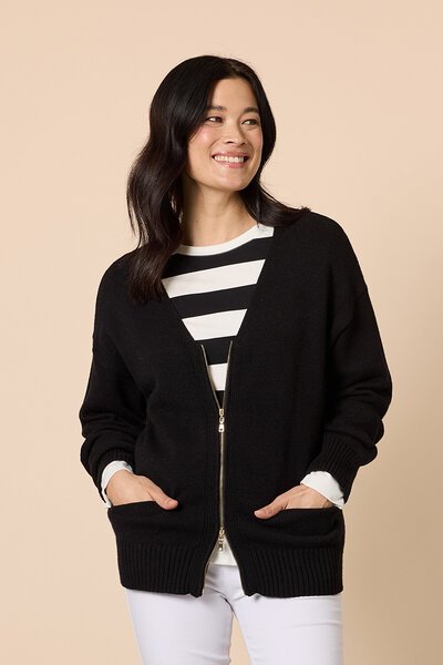 Gordon Smith Manhattan Zip Cardi-shop-by-style-Hello Cyril.