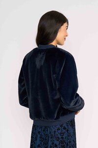 Foil Fur Sure Aviator Jacket