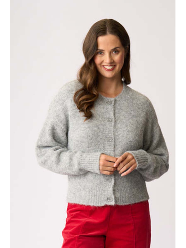 Foil Relaxed Cardigan