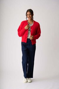 Foil Relaxed Cardigan