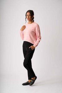 Memo Cropped Drop Hem Jumper