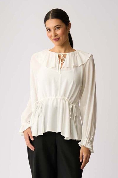 Oh Three Ruffle Blouse-shop-by-style-Hello Cyril.